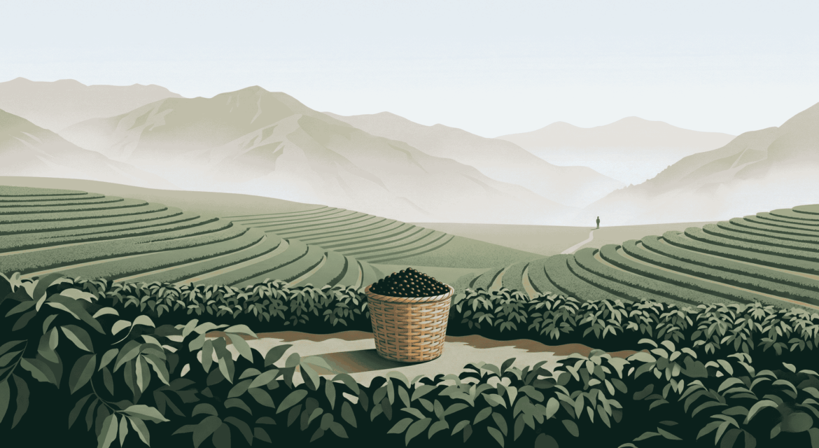 Kahve ağacı ve hasat yöntemleri, Arabica ve Robusta ağaçlarının karşılaştırması ve doğal yaşam alanı infografik: Kaldiden Kahveye teknik rehberi